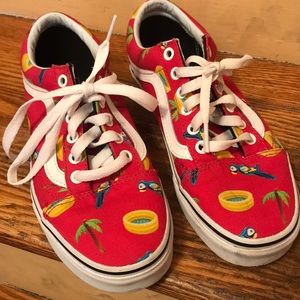 Red Vans